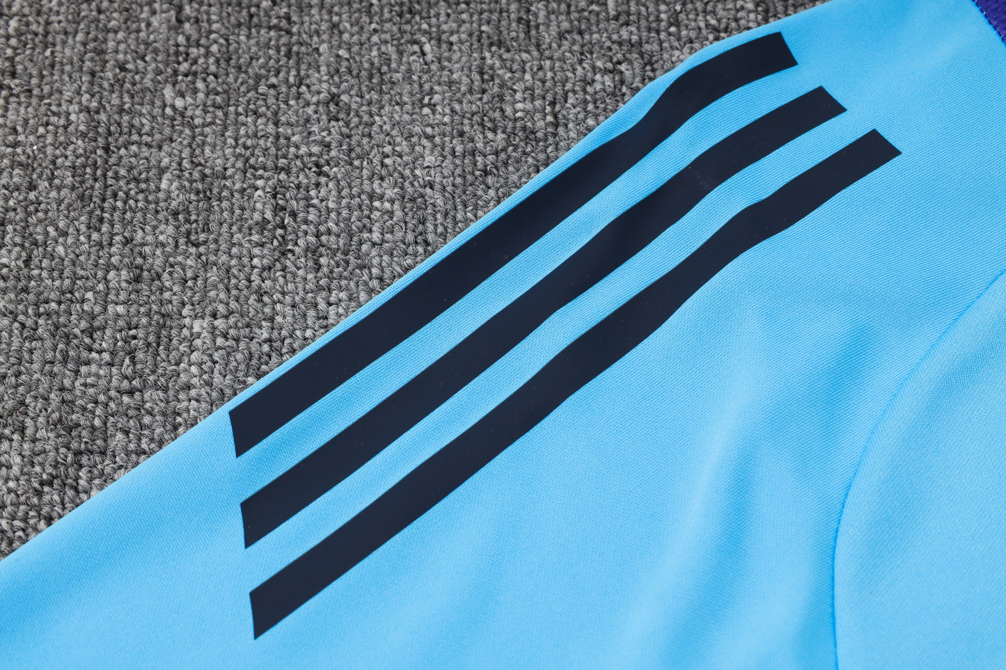 Argentina 1/4 Zip Tracksuit Set Electric-Blue/Purple/Saphire