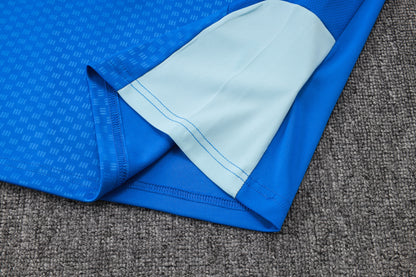 Cruzeiro Sleeveless Training Kit - Blue/Navy
