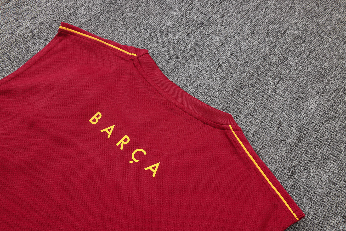 Barcelona Sleeveless Training Kit - Maroon/Navy
