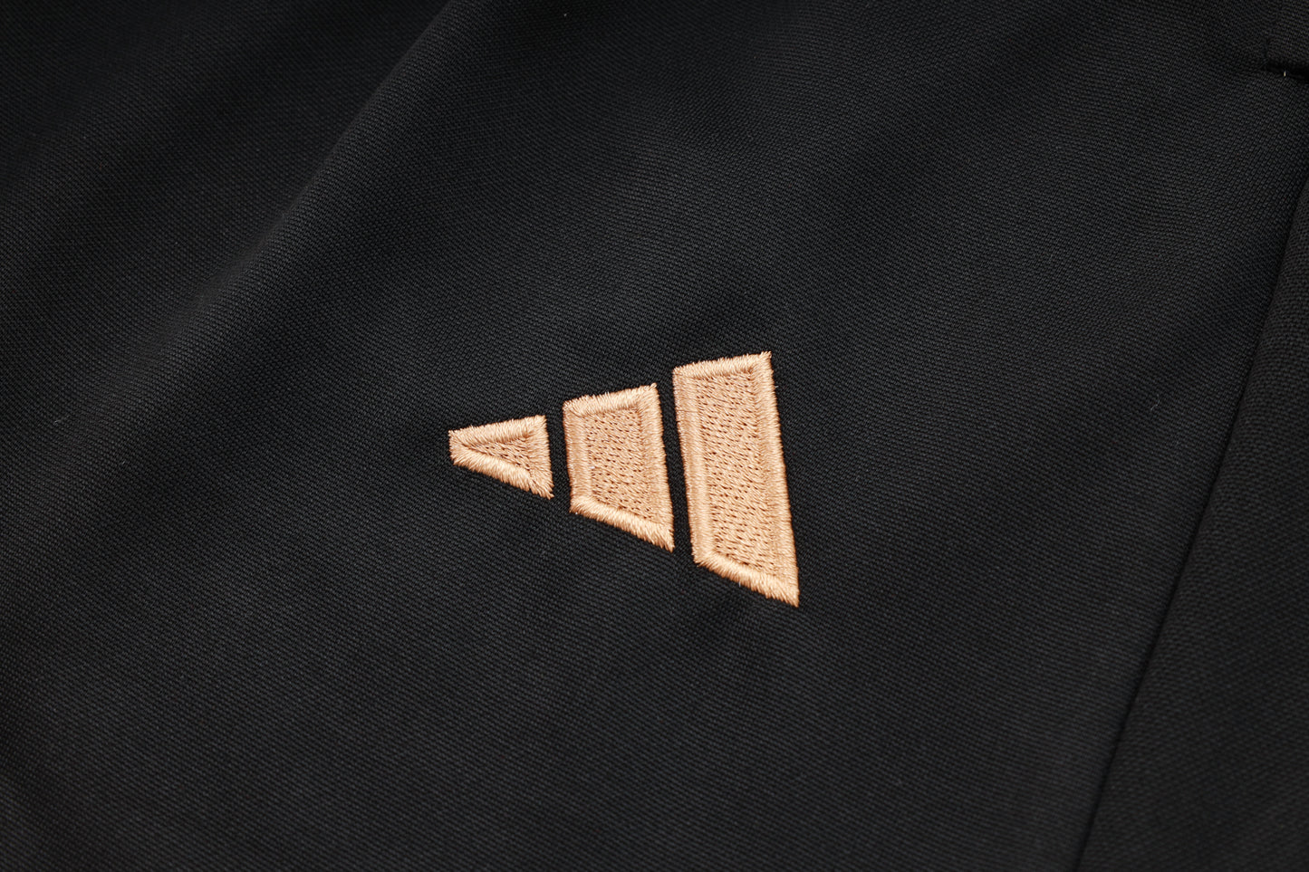 Argentina 1/4 Zip Tracksuit Set Black/Gold