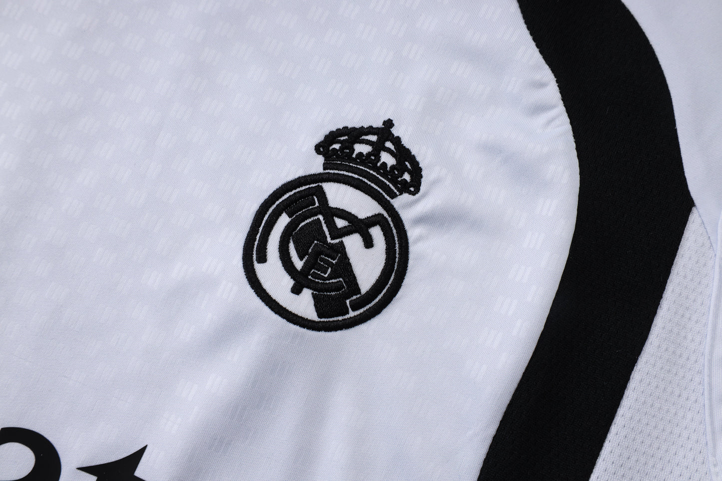 Real Madrid Sleeveless Training Kit - White/Black/Grey