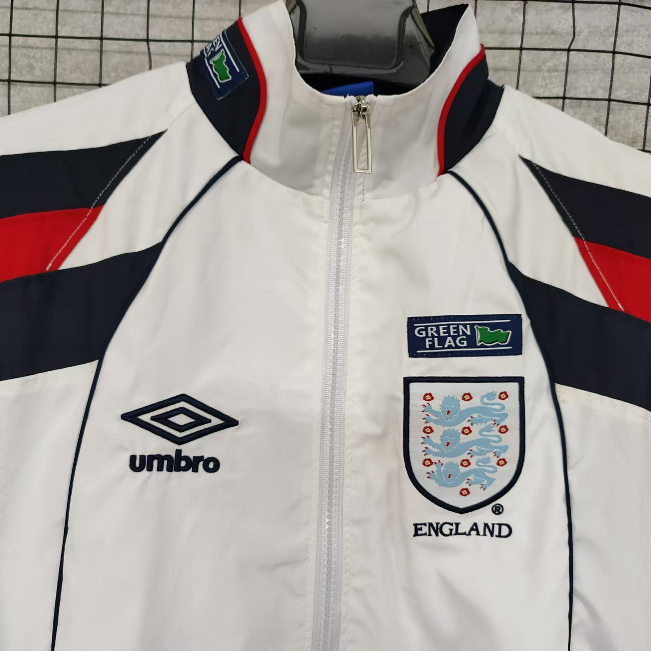 England '98 Home Retro Windbreaker