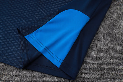 Cruzeiro Sleeveless Training Kit - Navy/Blue