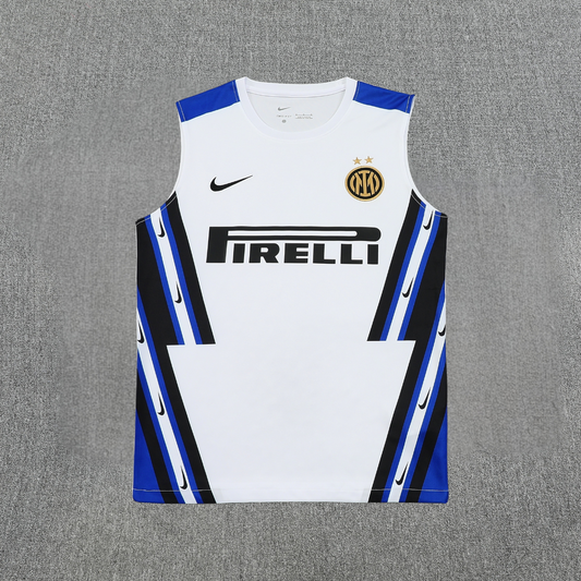 Inter Milan 2025/26 Sleeveless Training - White