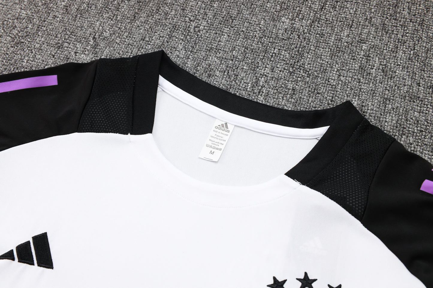 Germany Training Kit (3/4 Pants) - White/Violet/Black