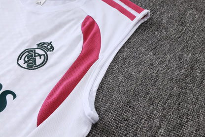 Real Madrid Sleeveless Training Kit - Home