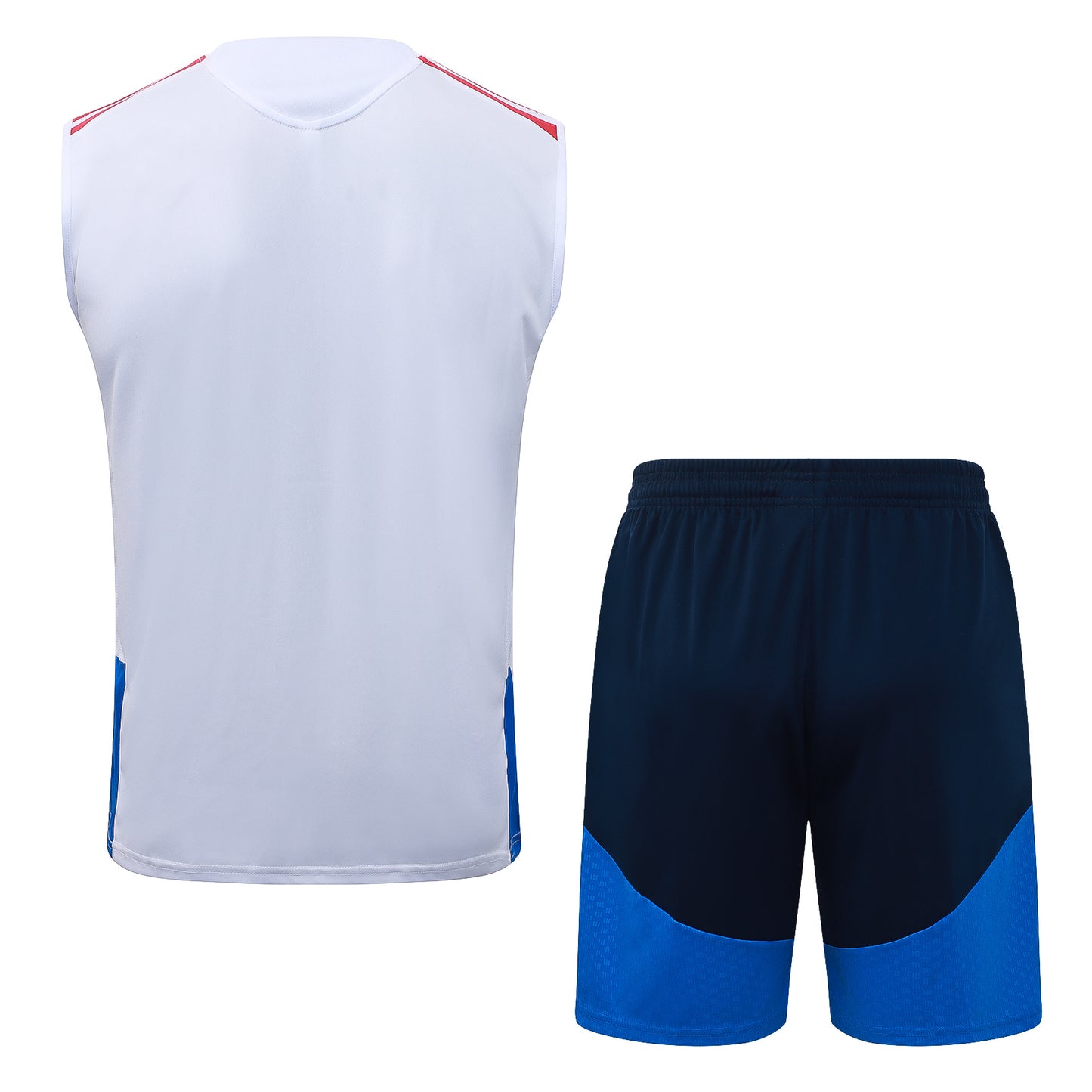 Colombia Sleeveless Training Kit - White/Navy