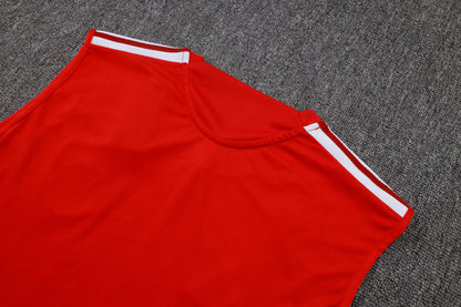 Germany Sleeveless Training Kit - Red/Yellow/Black