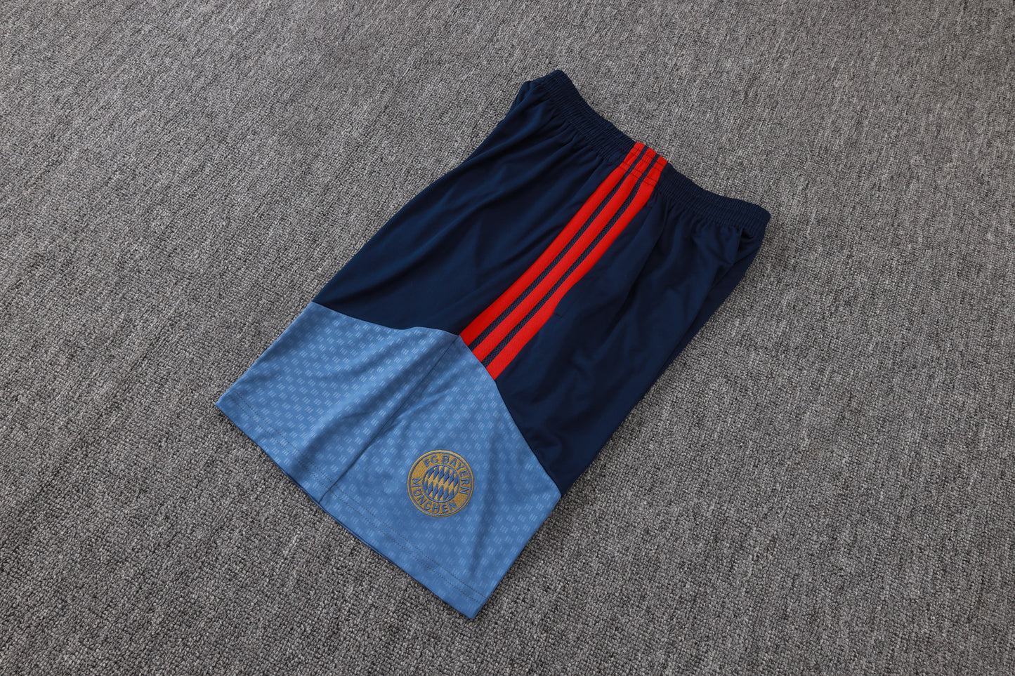 Bayern Munich Sleeveless Training Kit - Navy/Steel Blue/Red