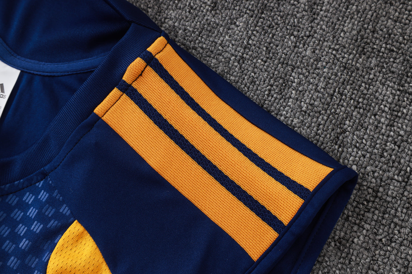 Real Madrid Sleeveless Training Kit - Navy/Gold