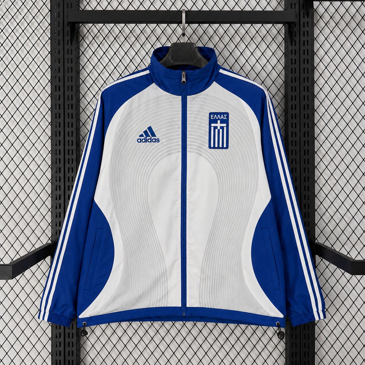 Greece Retro Windbreaker