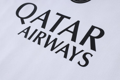 PSG Sleeveless Training Kit - White/Grey Jordan