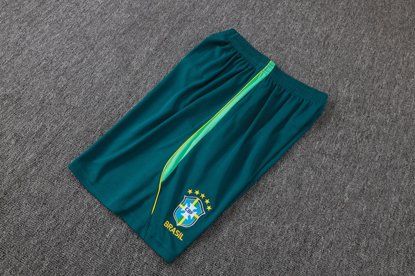 Brazil Sleeveless Training Kit - Light Blue/Teal