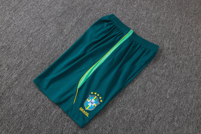 Brazil Sleeveless Training Kit - Light Blue/Teal