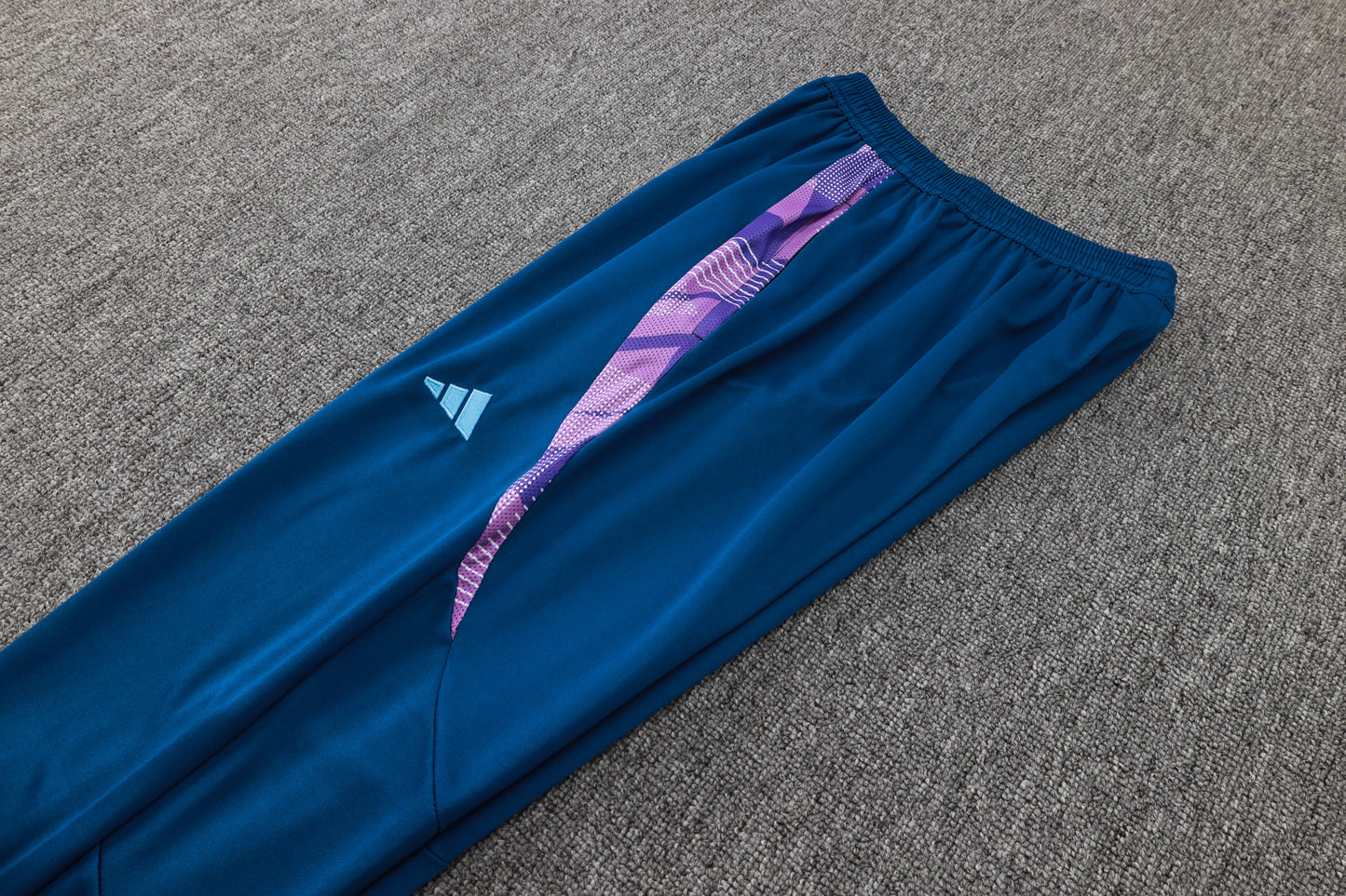 Argentina 1/4 Zip Tracksuit Set Electric-Blue/Purple/Saphire
