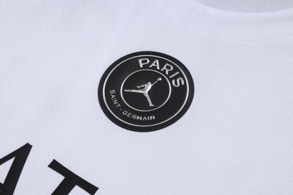 PSG Sleeveless Training Kit - White/Grey Jordan