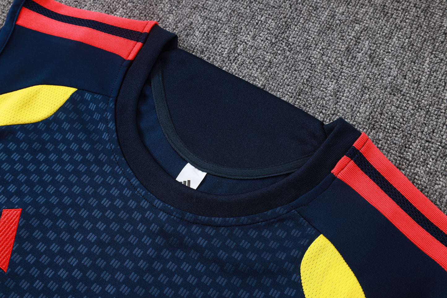 Colombia Sleeveless Training Kit - Navy/Blue