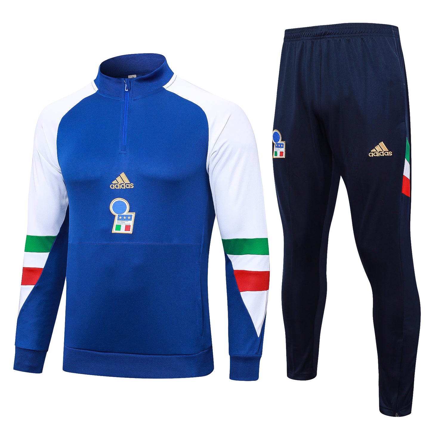 Italy 1/4 Zip Retro Tracksuit Set