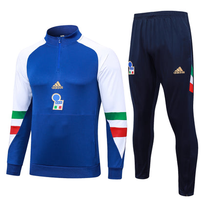 Italy 1/4 Zip Retro Tracksuit Set