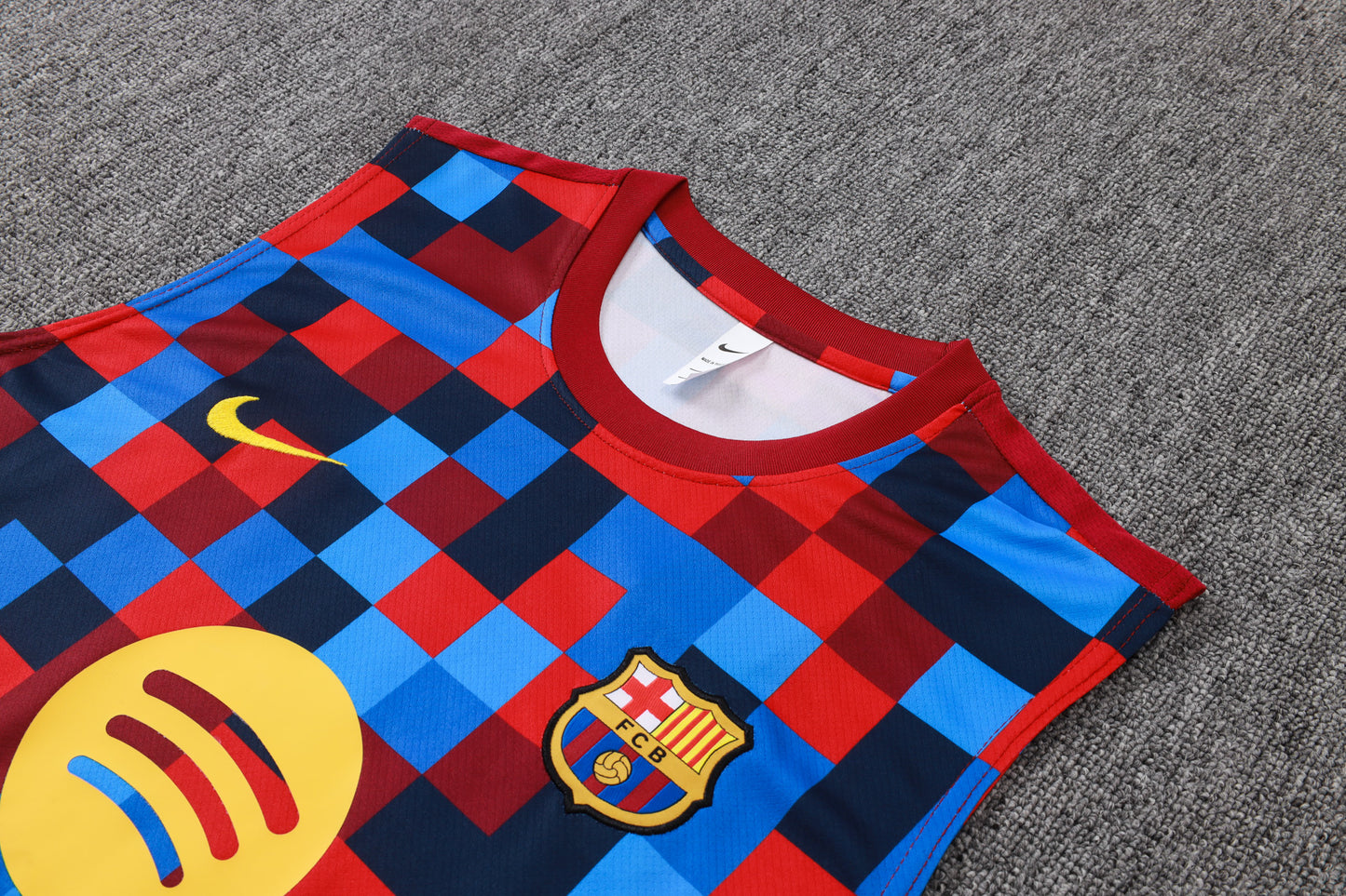 Barcelona Sleeveless Training Kit - Pre Match