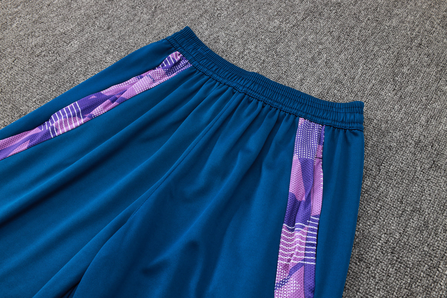 Argentina 1/4 Zip Tracksuit Set Electric-Blue/Purple/Saphire