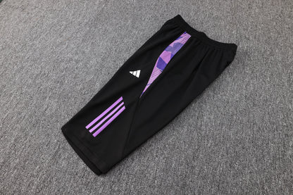 Germany Training Kit (3/4 Pants) - Purple/Violet/Black