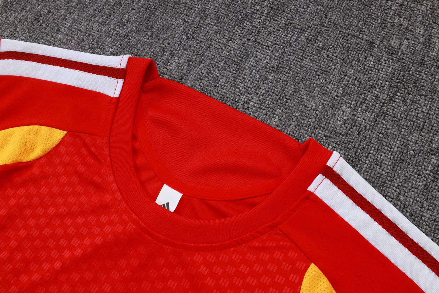 Germany Sleeveless Training Kit - Red/Yellow/Black