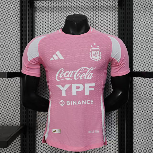 Argentina 2025 Pre Match Kit - Pink