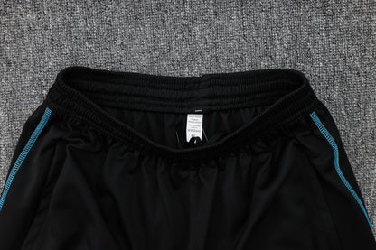 Argentina 1/4 Zip Tracksuit Set White/Electric-Blue/Black