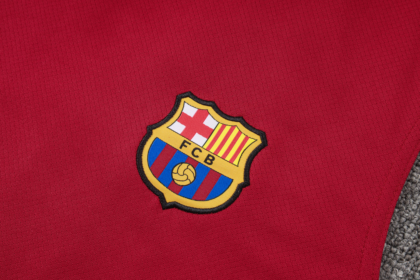 Barcelona Sleeveless Training Kit - Maroon/Navy