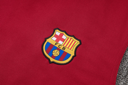 Barcelona Sleeveless Training Kit - Maroon/Navy