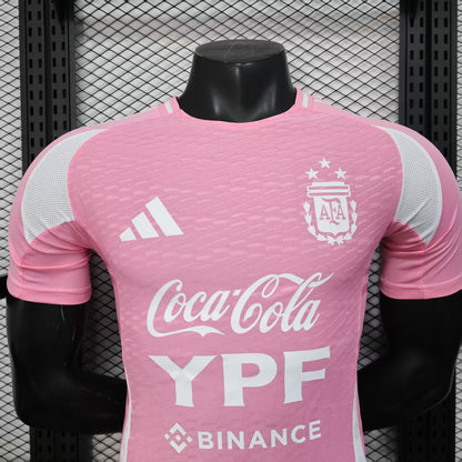 Argentina 2025 Pre Match Kit - Pink