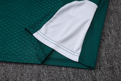 Italy Sleeveless Training Kit - Green/White