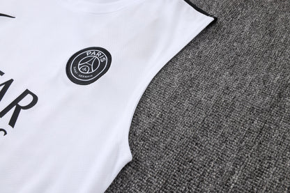 PSG Sleeveless Training Kit - White/Black