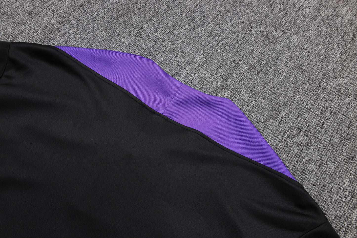 Barcelona x Kobe 1/4 Zip Tracksuit Set Black/Purple