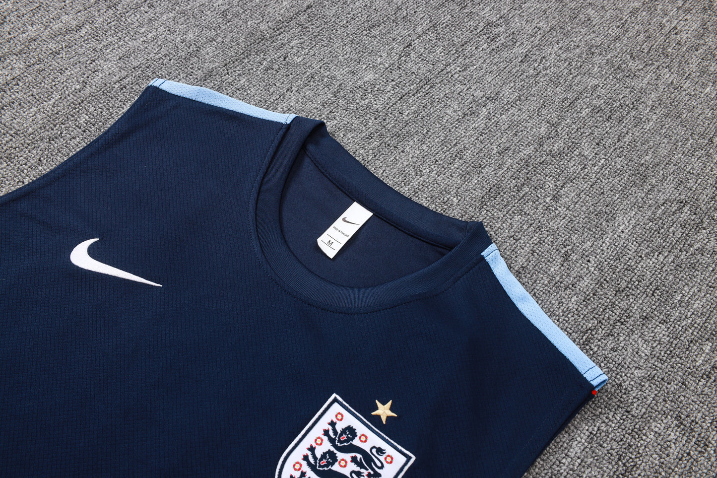 England Sleeveless Training Kit - Navy