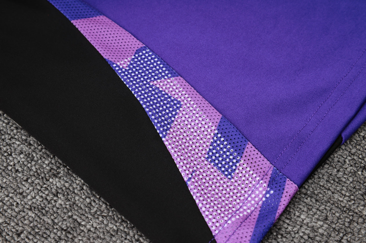 Germany 1/4 Zip Tracksuit Set Purple/Violet/Black