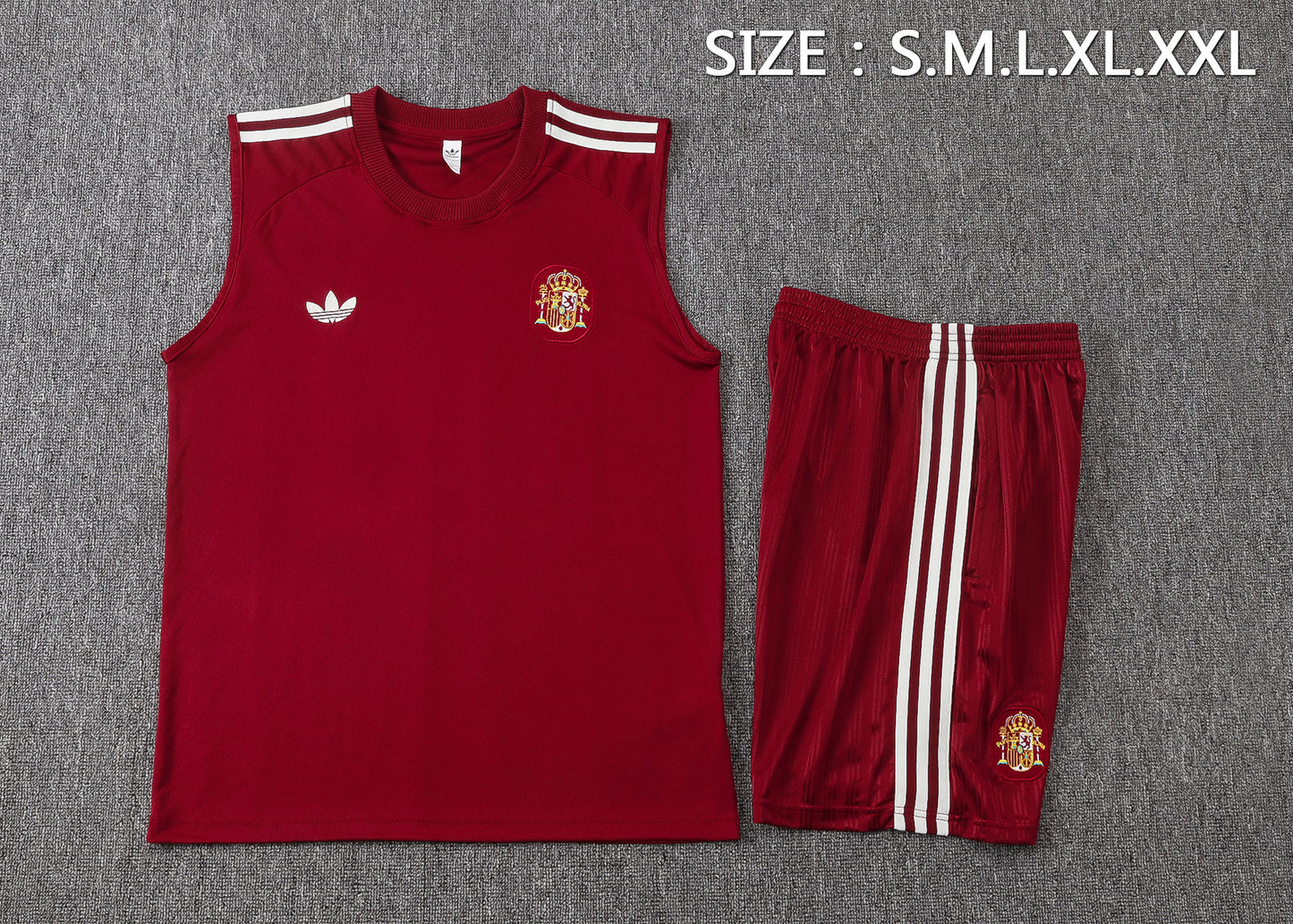 Spain Sleeveless Training Kit - Classic Home