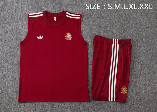 Spain Sleeveless Training Kit - Classic Home