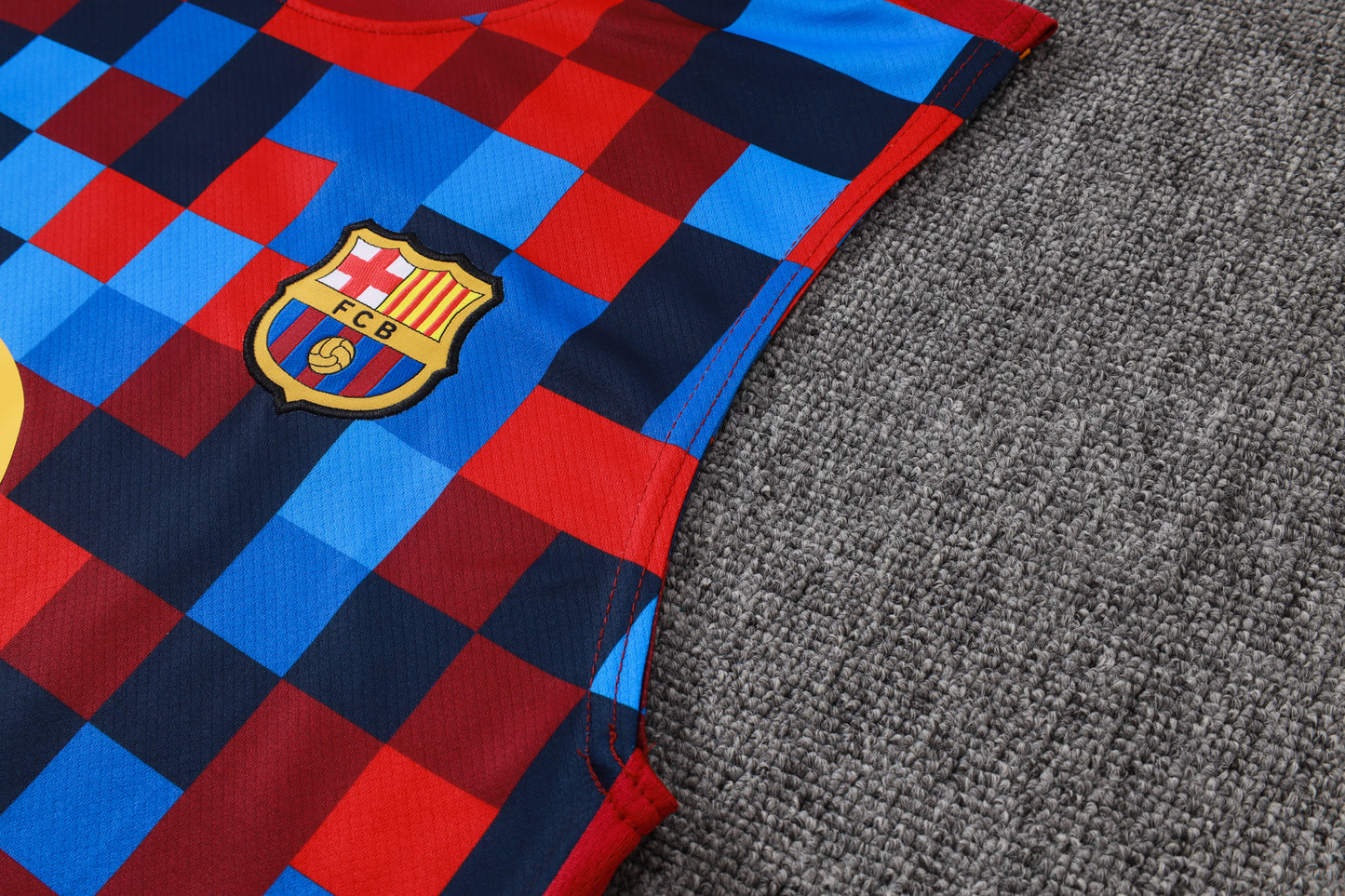 Barcelona Sleeveless Training Kit - Pre Match