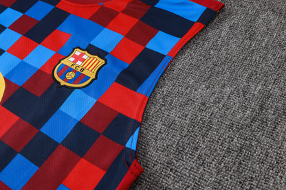 Barcelona Sleeveless Training Kit - Pre Match