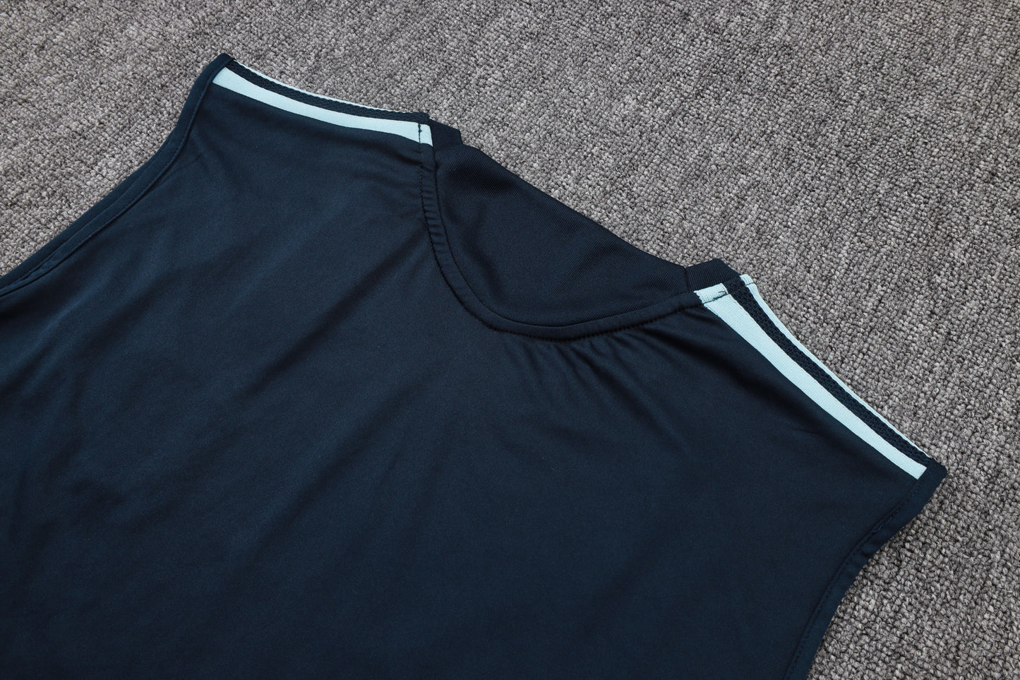 Argentina Sleeveless Training Kit - Navy/Light Blue