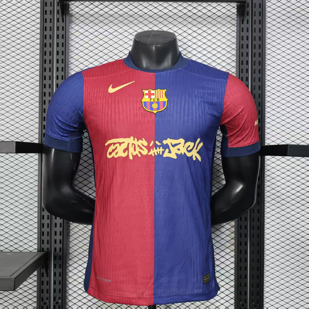 Barcelona 2024/25 Home - Travis Scott – False 9 Football