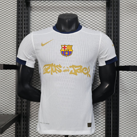 Barcelona 2024/25 White - Travis Scott