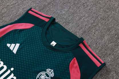 Real Madrid Sleeveless Training Kit - Away