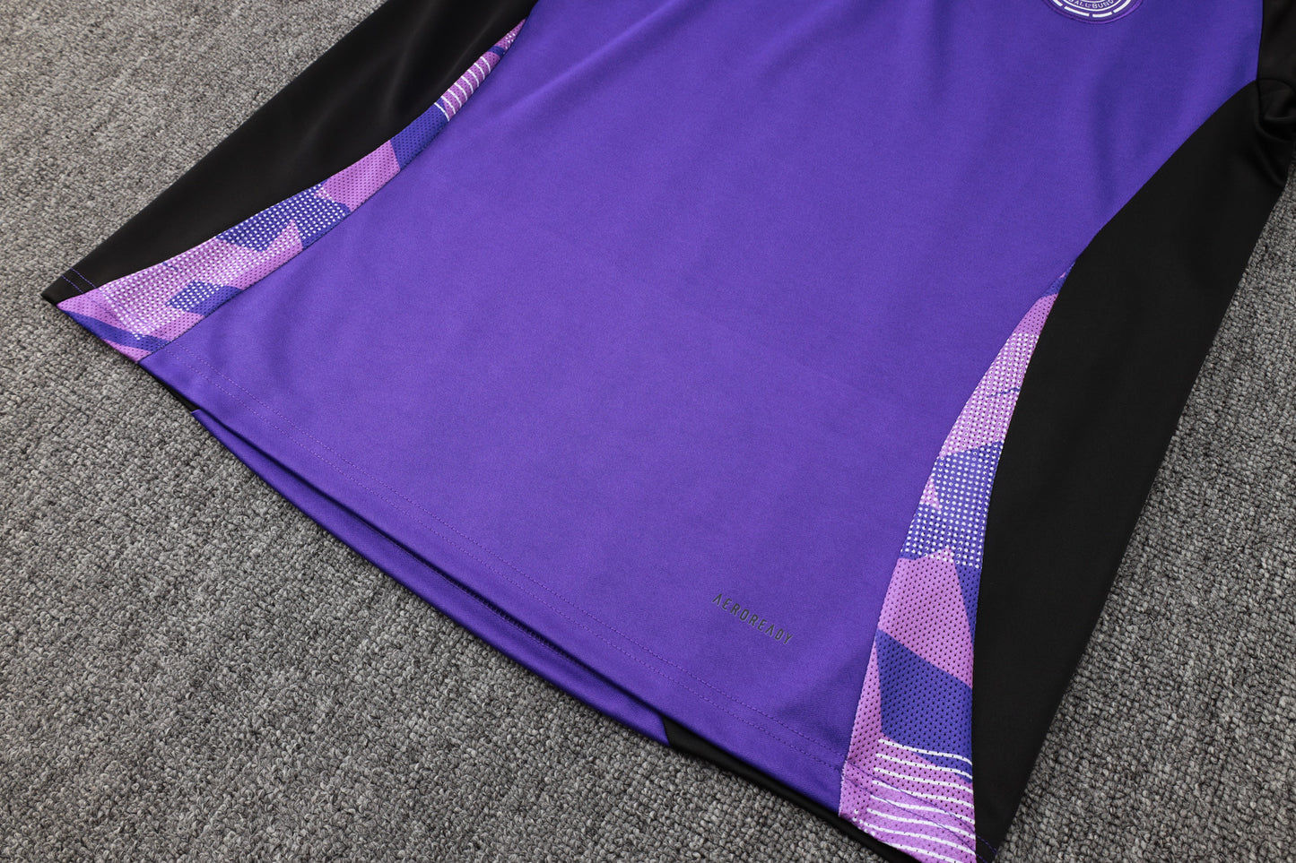 Germany 1/4 Zip Tracksuit Set Purple/Violet/Black