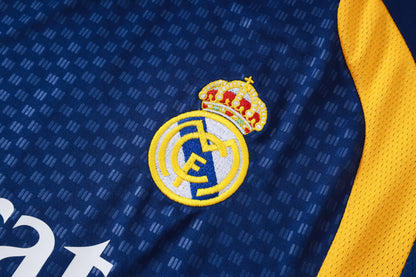 Real Madrid Sleeveless Training Kit - Navy/Gold