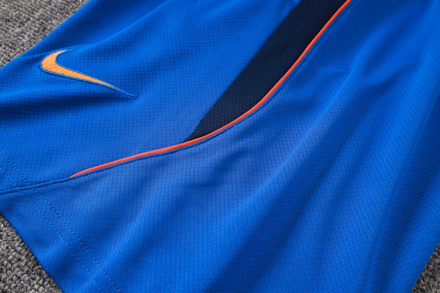 France Sleeveless Training Kit - Blue