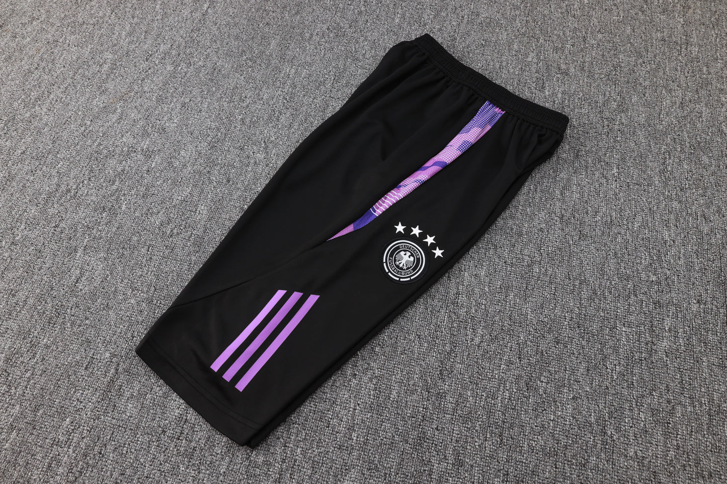 Germany Training Kit (3/4 Pants) - Purple/Violet/Black
