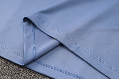 Inter Milan 1/4 Zip Tracksuit Set Baby-Blue/Sienna